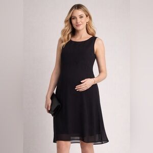 Seraphine Maternity Sleeveless Sheath Dress